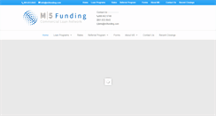 Desktop Screenshot of m5funding.com